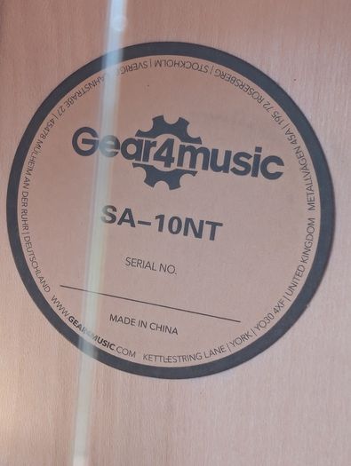 Gear4music SA-10NT Acoustic Guitar