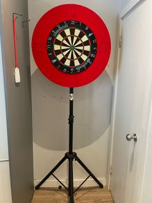 Dartboard + Stand
