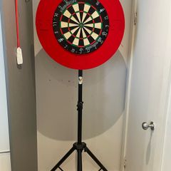 Dartboard + Stand