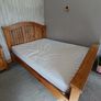 Super King Size bed frame & Mattress Image 2