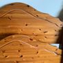 Solid Pine Double Bed Frame Image 2