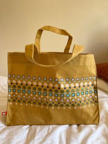 Mustard shopping bag