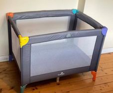 Babylo Travel Cot/Playpen With Mattress & Carry Bag