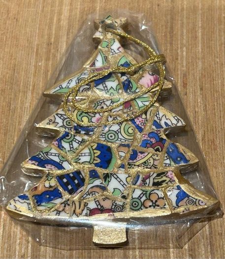Beautiful Handcrafted China Mosaic Christmas Decoration