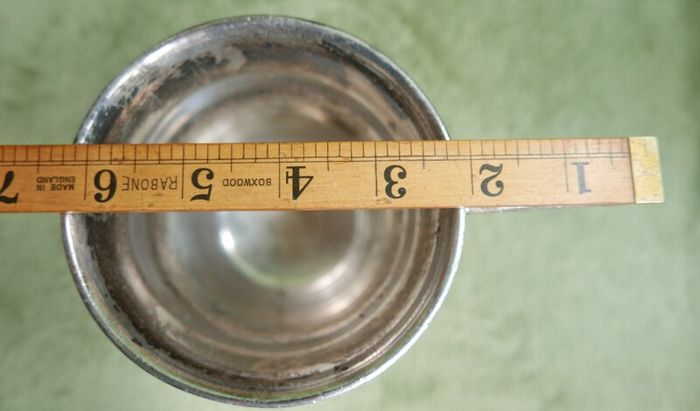 Vintage "A B & S" -Atkin Brothers & Sons, Silver-Plated Mug 1853s