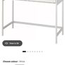 white IKEA alex desk Image 3