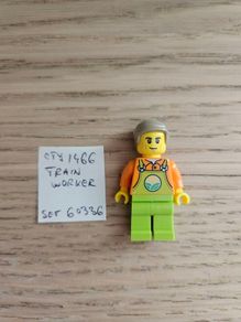 lego cty1466 train worker, set 60336