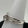 925 Silver Solitaire CZ Ring Image 6