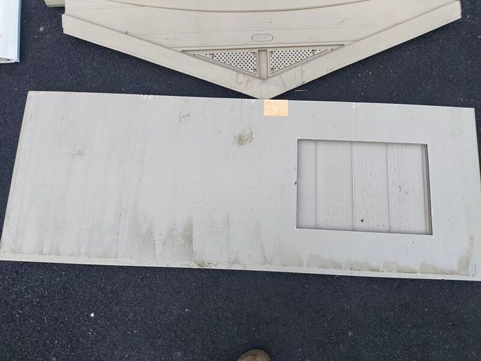 Keter Factor 8x6 shed parts panels roof