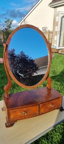 Antique dressing table mirror