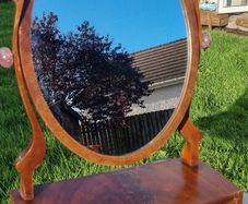 Antique dressing table mirror