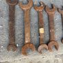Collection of vintage spanners Image 3