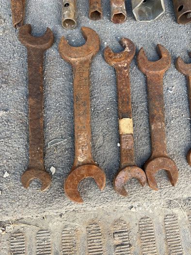 Collection of vintage spanners