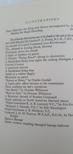 Winged Words - Our Airmen Speak For Themselves - Vintage Book Hardback 1940's