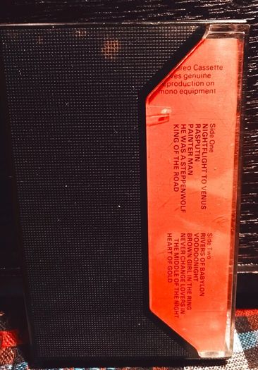1976. Boney M. Nightflight To Venus. Cassette Tape.