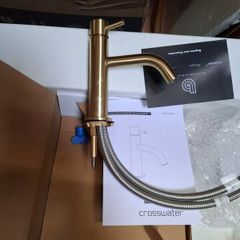 Crosswater brushed brass tap (3 instock)