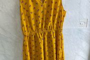 Old Navy ladies mustard Summer Dress