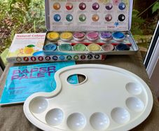 Natural Watercolours Paint Set and Accessories