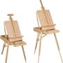 Wooden Easel & Painting Storage Box with Drawer, Shoulder Strap, Palette,Indoor Outdoor Field Folding Portable Easel, Box Easel Sketchbox for Painting, Sketching, Display (FREE POSTAGE) Image 8