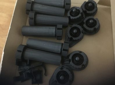 Corner unit replacement 6 legs set