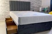 Divan Double &amp; King Size Bed Frame With Mattress