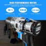 13Pc Cordless Drill Driver 20V-Max Lithium-Ion Combi Drill, Electric Screwdriver, Accessory Kit, LED Work Light (2 x Battery) Image 5