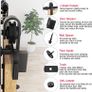 Sliding Barn Door Hardware Kit 12FT Image 4