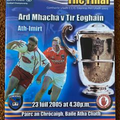 2005 Armagh v Tyrone - GAA Ulster Senior Football Final Replay Programme
