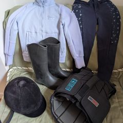riding outfit for a 7-8 year old girl