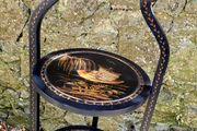 Antique laquered chinoiserie cakestand
