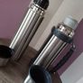 Set of x2 Stainless Steel Camping Flasks Image 7