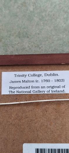 Set of  4 small framed pictuer of  Dublin different scenes.