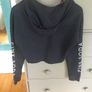 Pink Soda Navy Hoodie Image 3