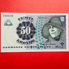 Denmark. 50  Kroner  2007  Pick  60  ( Uncirculated )