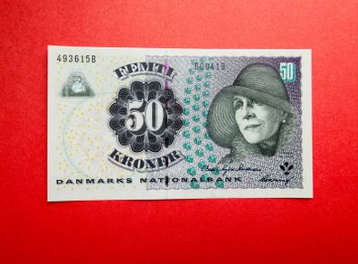 Denmark. 50  Kroner  2007  Pick  60  ( Uncirculated )