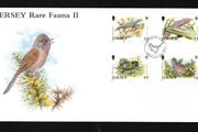 2004 Jersey Endangered Species Rare Fauna II Commemorative Stamps First Day Cover (FDC)