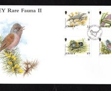 2004 Jersey Endangered Species Rare Fauna II Commemorative Stamps First Day Cover (FDC)