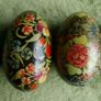 Vintage 1980's  Enamel Egg Collection - 4 Eggs Image 2