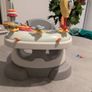 Mamas & Papas Bug 3-in-1 Baby Booster Seat & Activity Tray - Pebble Grey Image 3
