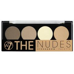 Brown Makeup Palette with 2-sided applicator - 4x classy colours for daily & party makeup