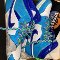Blue and green sprite Jordan's