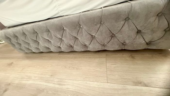 King Size Ottoman Bed and Respa Orthopaedic Mattress