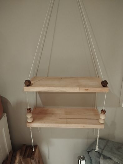 Brand new wooden shelf