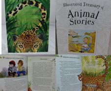 Illustrated Treasury of Animal Stories by miles kelly, LARGE HARDBACK BOOK