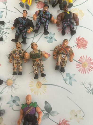 Vintage Military Muscle Men Mighty heroes