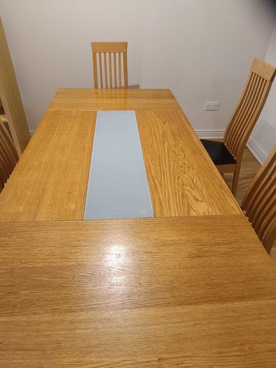 dining table and chairs