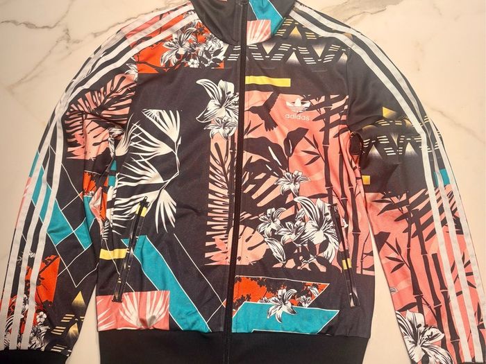 Stunning limited edition Adidas Originals x FARM Rio Firebird Track Jacket