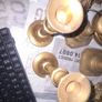 Beautiful Old Pair of Brass Candlesticks, Postage Available Image 2