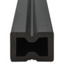 WPC Solid Decking Boards with Accessories Dark Brown, Light Brown & Grey Image 7