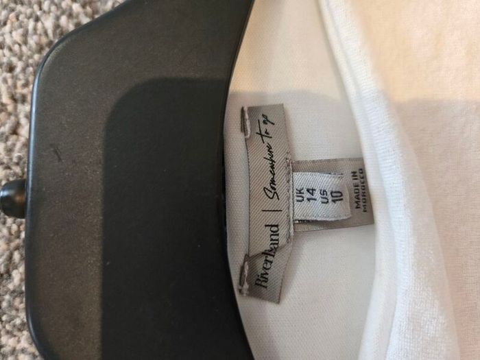 River island ladies top size 14